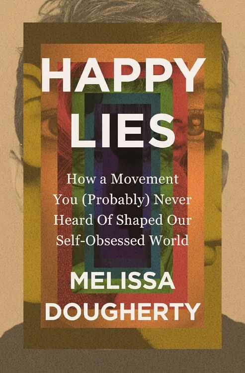 Happy Lies book cover by Melissa Dougherty